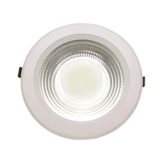ΦΩΤΙΣΤΙΚΟ ΧΩΝΕΥΤΟ LED COB 30W 4000K Φ220 ΛΕΥΚΟ PLUS ΦΩΤΙΣΤΙΚΟ ΧΩΝΕΥΤΟ LED COB 30W 4000K Φ220 ΛΕΥΚΟ PLUS