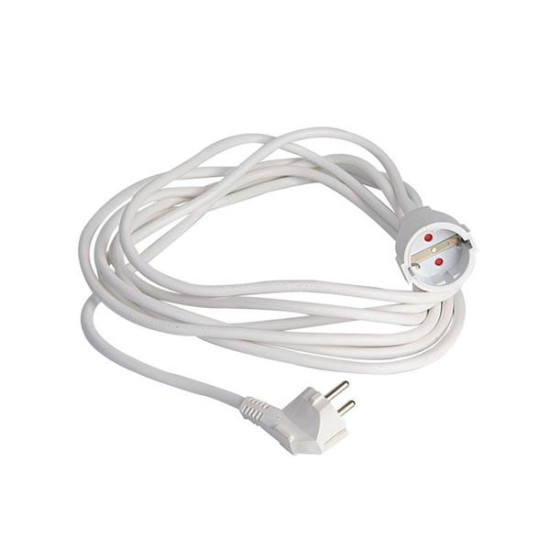 ΠΡΟΕΚΤΑΣΗ ΚΑΛΩΔΙΟΥ ΣΟΥΚΟ 5m 3X1.5mm IP20 ΛΕΥΚΗ