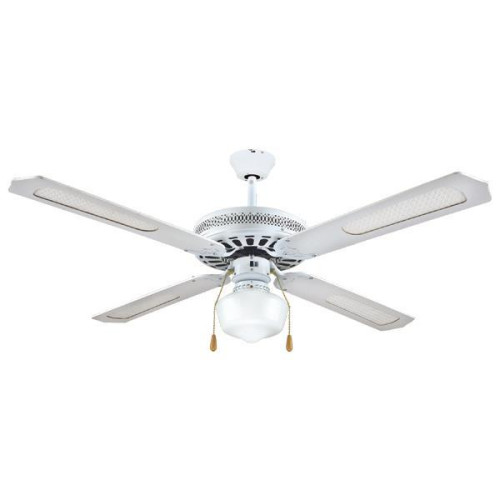 ΑΝΕΜΙΣΤΗΡΑΣ ΟΡΟΦΗΣ ΜΕ 1ΦΩΣ E27 ΛΕΥΚΟΣ Φ125 70W