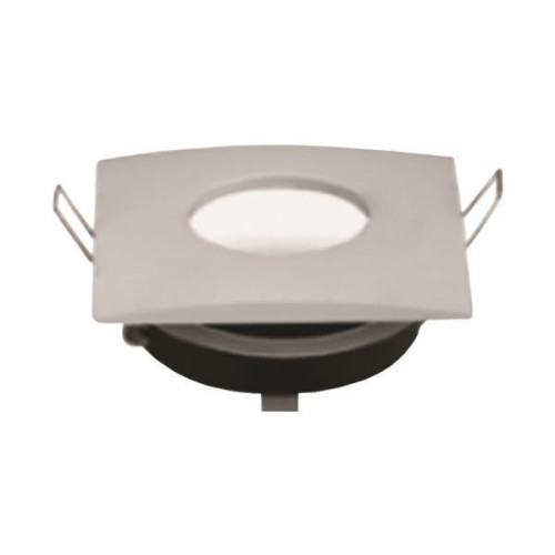 ΣΠΟΤ ΧΩΝΕΥΤΟ ΣΤΑΘΕΡΟ ΑΛΟΥΜΙΝΙΟΥ GU10 82Χ82 IP65 ΣΑΤΙΝΕ