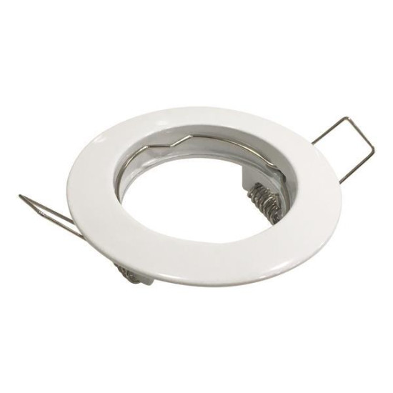 ΣΠΟΤ ΧΩΝΕΥΤΟ ΣΤΑΘΕΡΟ ΑΛΟΥΜΙΝΙΟΥ GU10 ΛΕΥΚΟ ΣΠΟΤ ΧΩΝΕΥΤΟ ΣΤΑΘΕΡΟ ΑΛΟΥΜΙΝΙΟΥ GU10 ΛΕΥΚΟ