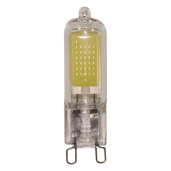 ΛΑΜΠΑ LED COG 2W 250lm G9 4000K 220-240V ΓΥΑΛΙΝΗ PLUS