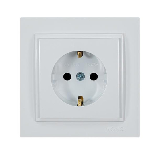 ΠΡΙΖΑ ΣΟΥΚΟ 16A ΛΕΥΚΗ ΜΕ ΠΑΙΔΙΚΗ ΠΡΟΣΤΑΣΙΑ