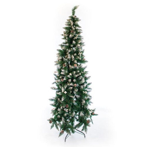 ΔΕΝΤΡΟ ΕΛΑΤΟ ΒΟΥΚΟΥΡΕΣΤΙ, ΧΙΟΝΙΣΜΕΝΟ ΜΕ ΛΕΥΚΑ BERRY, 210cm