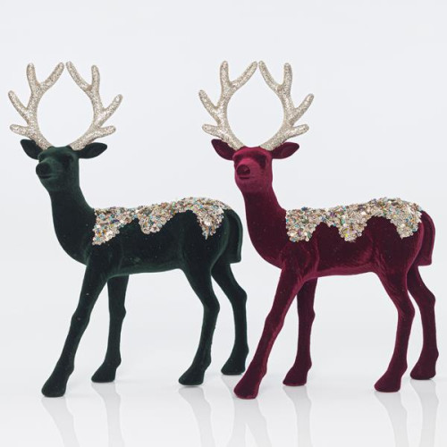 ΒΕΛΟΥΔΙΝΟΣ ΤΑΡΑΝΔΟΣ, ΜΠΟΡΝΤΩ ΚΑΙ ΜΠΛΕ, ΜΕ GLITTER ΚΑΙ ΠΟΥΛΙΕΣ, 33cm ΒΕΛΟΥΔΙΝΟΣ ΤΑΡΑΝΔΟΣ, ΜΠΟΡΝΤΩ ΚΑΙ ΜΠΛΕ, ΜΕ GLITTER ΚΑΙ ΠΟΥΛΙΕΣ, 33cm