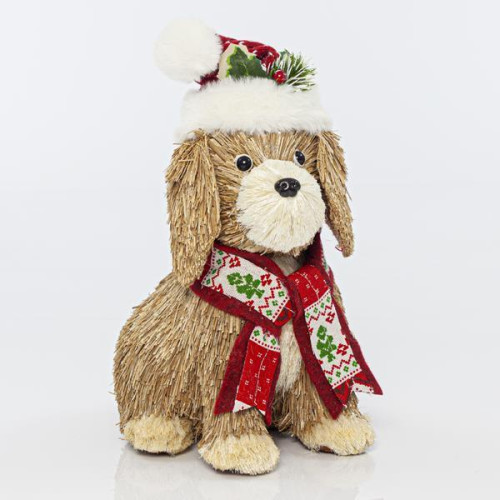 ΣΚΥΛΑΚΙ ΜΕ ΣΚΟΥΦΟ ΚΑΙ ΚΑΣΚΟΛ, 16x20x33cm ΣΚΥΛΑΚΙ ΜΕ ΣΚΟΥΦΟ ΚΑΙ ΚΑΣΚΟΛ, 16x20x33cm