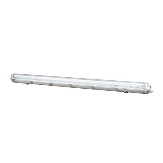 ΦΩΤΙΣΤΙΚΟ ΣΤΕΓΑΝΟ ΜΕ ΛΑΜΠΑ LED TUBE 18W 1x1.20m 4000K PROMO
