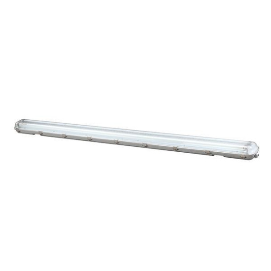 ΦΩΤΙΣΤΙΚΟ ΣΤΕΓΑΝΟ ΜΕ ΛΑΜΠΑ LED TUBE 48W 2x1.50m 4000K PROMO