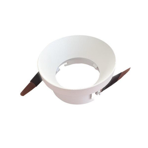 ΣΠΟΤ ΧΩΝΕΥΤΟ ΣΤΑΘΕΡΟ GU10 Φ75 IP20 ΛΕΥΚΟ ZERMIRA