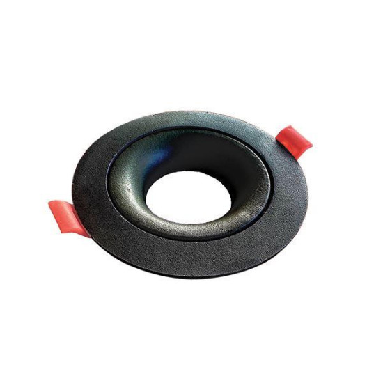 ΣΠΟΤ ΧΩΝΕΥΤΟ ΚΙΝΗΤΟ GU10 IP20 Φ100 ΜΑΥΡΟ REDO