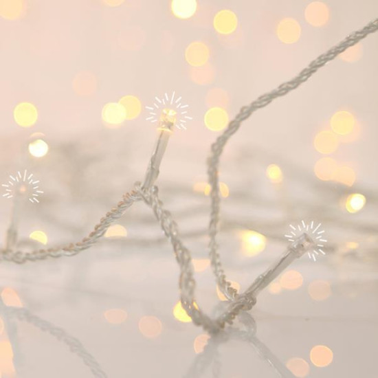 ΣΕΙΡΑ, 700 FLASH LED 5mm, 31V ΜΕΤΑΣΧΗΜΑΤΙΣΤΗ, 4 ΕΠΕΚΤΑΣΕΙΣ ΕΩΣ 2 ΣΕΤ, ΔΙΑΦΑΝΟ PVC ΚΑΛΩΔΙΟ, ΘΕΡΜΟ ΛΕΥΚΟ LED ANA 10cm, ΠΡΟΕΚΤΑΣΗ ΠΑΡΟΧΗΣ 3m, ΙΡ44