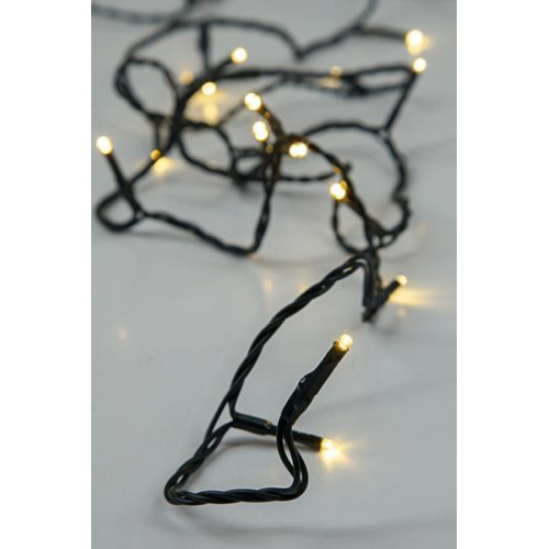 ΣΕΙΡΑ, 192 LED 3mm, ΜΠΑΤΑΡΙΑΣ 3xAA, 8 ΠΡΟΓΡΑΜΜΑΤΑ & ΜΝΗΜΗ, TIMER, ΠΡΑΣΙΝΟ PVC ΚΑΛΩΔΙΟ, ΘΕΡΜΟ ΛΕΥΚΟ LED ANA 10cm, ΠΡΟΕΚΤΑΣΗ ΠΑΡΟΧΗΣ 30cm, IP44 (DISPLAY BOX 16τμχ)