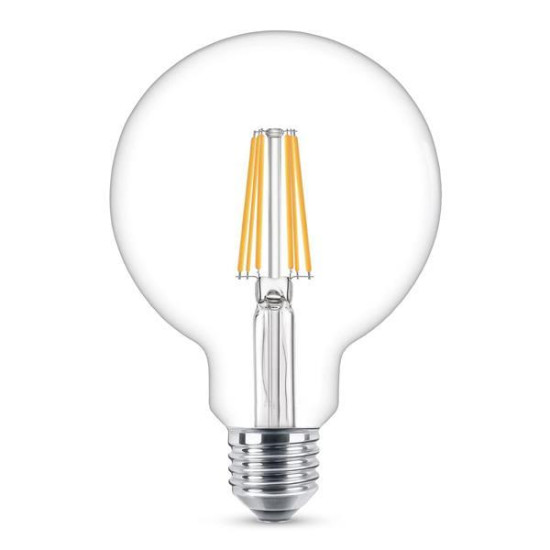 ΛΑΜΠΑ G95 FILAMENT 7,2W 1521LM Ε27 4000K 220-240V CLEAR