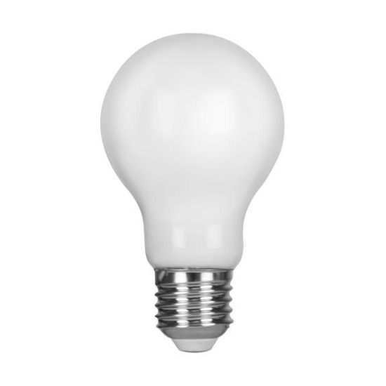 ΛΑΜΠΑ LED ΚΟΙΝΗ CROSSED FILAMENT 7W 900lm E27 6500K 220-240V MILKY