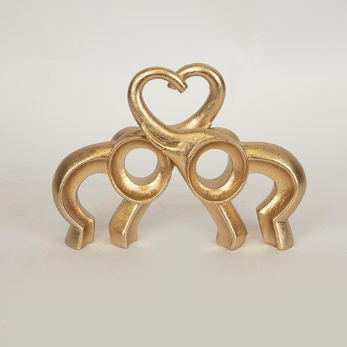 ΕΛΕΦΑΝΤΕΣ ΠΟΛΥΡΕΖΙΝ ΧΡΥΣΟΣ 24.2x5.5x17.3cm ΕΛΕΦΑΝΤΕΣ ΠΟΛΥΡΕΖΙΝ ΧΡΥΣΟΣ 24.2x5.5x17.3cm