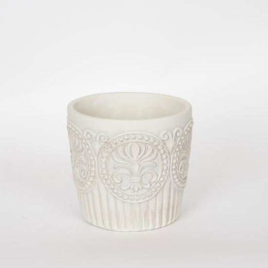 ΚΑΣΠΩ ΛΕΥΚΟ ΤΣΙΜΕΝΤΕΝΙΟ 17.5x17.5x16cm