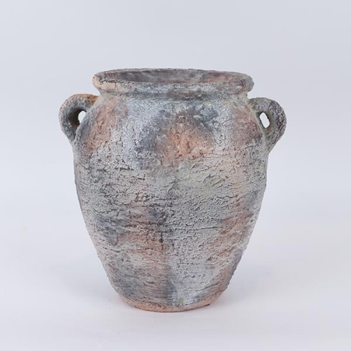 ΠΥΘΑΡΙ ΤΣΙΜΕΝΤΕΝΙΟ ΓΚΡΙ-ΚΑΦΕ 29x24.5x29cm