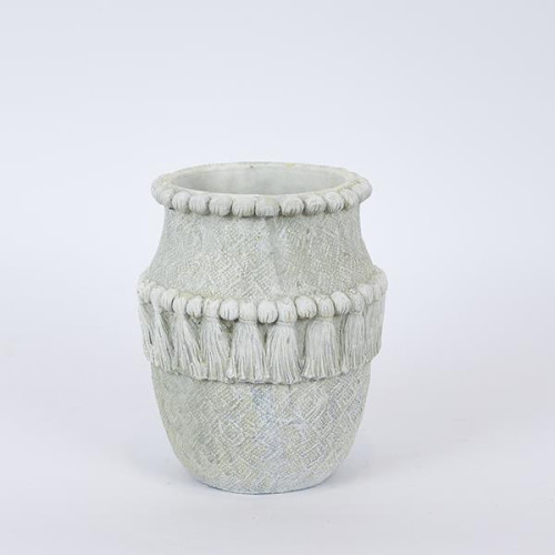 ΠΥΘΑΡΙ ΤΣΙΜΕΝΤΕΝΙΟ ΓΚΡΙ 17.5x17.5x20.5cm