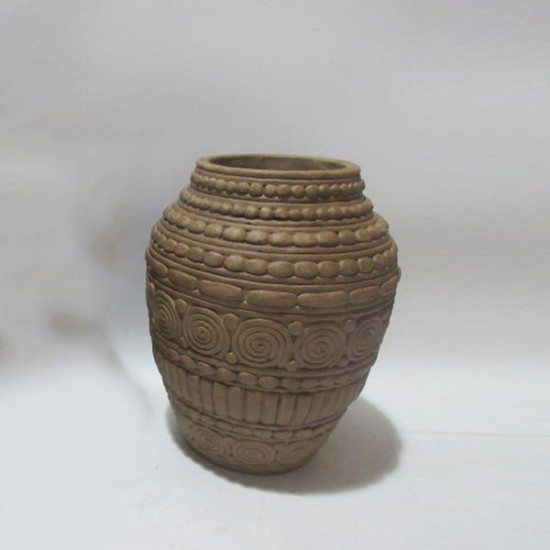 ΒΑΖΟ ΤΣΙΜΕΝΤΕΝΙΟ ΚΑΦΕ 22x22x28cm