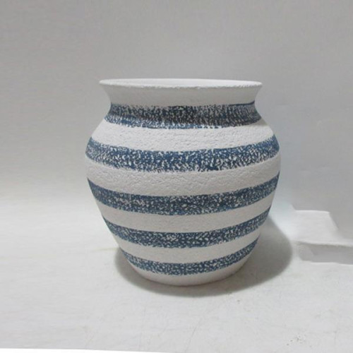 ΠΥΘΑΡΙ ΜΠΛΕ-ΛΕΥΚΟ 22x22x22cm ΠΥΘΑΡΙ ΜΠΛΕ-ΛΕΥΚΟ 22x22x22cm