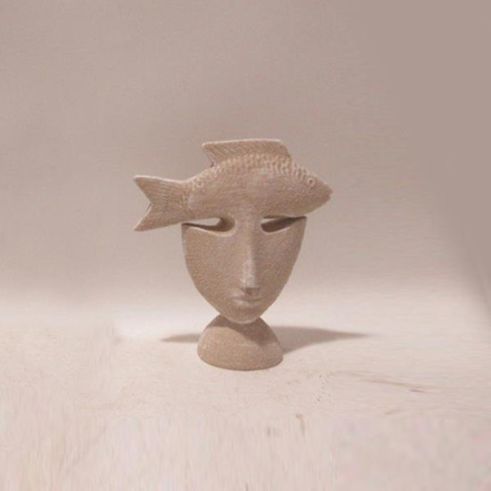 ΔΙΑΚΟΣΜΗΤΙΚΟ ΓΛΥΠΤΟ ΠΟΛΥΡΕΖΙΝ ΜΠΕΖ 17x6.5x20.5cm