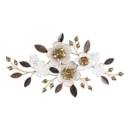 ΔΙΑΚΟΣΜΗΤΙΚΟ ΛΟΥΛΟΥΔΙΑ ΜΕΤΑΛΛΙΚΟ ΧΡΥΣΟ - ΡΟΖ - ΛΕΥΚΟ 91x5x49cm