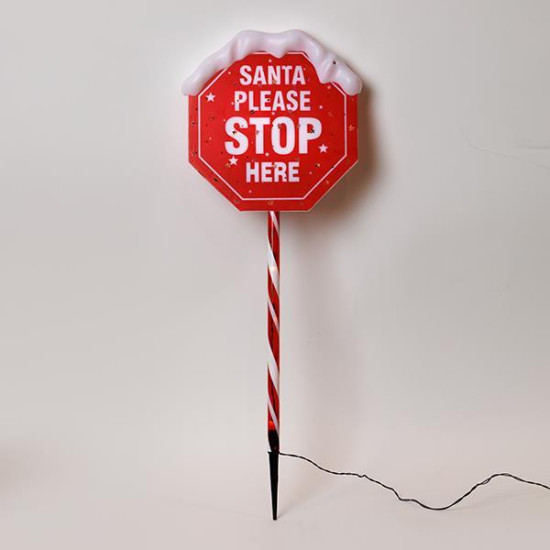 ΠΛΑΣΤΙΚΗ ΠΙΝΑΚΙΔΑ ΑΓΙΟΣ ΒΑΣΙΛΗΣ STOP 81cm, Φ31cm, ΗΛΙΑΚΟ ΣΥΛΛΕΚΤΗ ΜΕ ΑΙΣΘΗΤΗΡΑ ΦΩΤΟΣ, 34 ΘΕΡΜΑ ΛΕΥΚΑ LED, ΠΡΟΕΚΤΑΣΗ ΠΑΡΟΧΗΣ 1m, IP44 ΠΛΑΣΤΙΚΗ ΠΙΝΑΚΙΔΑ ΑΓΙΟΣ ΒΑΣΙΛΗΣ STOP 81cm, Φ31cm, ΗΛΙΑΚΟ ΣΥΛΛΕΚΤΗ ΜΕ ΑΙΣΘΗΤΗΡΑ ΦΩΤΟΣ, 34 ΘΕΡΜΑ ΛΕΥΚΑ LED, ΠΡΟΕΚΤΑΣΗ ΠΑΡΟΧΗΣ 1m, IP44