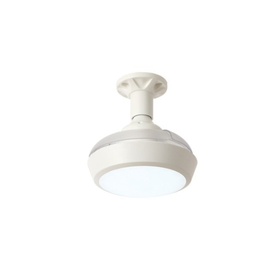 ΑΝΕΜΙΣΤΗΡΑΣ-ΦΩΤΙΣΤΙΚΟ ΜΕ ΑΝΟΙΓΟΚΛΕΙΟΜΕΝΕΣ ΦΤΕΡΩΤΕΣ Φ42 DC ΜΟΤΕΡ 15W ΛΕΥΚΟΣ ΜΕ ΚΟΝΤΡΟΛ 18W ΒΙΔΩΤΟΣ ΣΕ Ε27