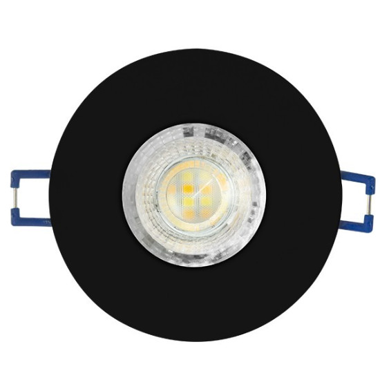 ΣΠΟΤ ΧΩΝΕΥΤΟ ΣΤΕΓΑΝΟ ΣΤΑΘΕΡΟ 3-5-7W 3CCT Φ90 IP54 ΜΑΥΡΟ