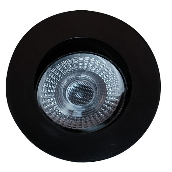 ΣΠΟΤ ΧΩΝΕΥΤΟ ΚΙΝΗΤΟ 3-5-7W 3CCT Φ90 IP20 ΜΑΥΡΟ