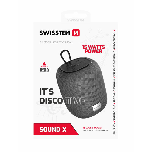 SWISSTEN ΗΧΕΙΟ BLUETOOTH  SOUND-Χ 15W Γ