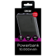 Grixx 10000mAh Powerbank type c black
