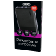 Grixx 10000mAh Powerbank type c black