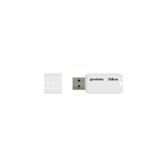 GOODRAM UME2 128GB USB 2.0 ΛΕΥΚΟ