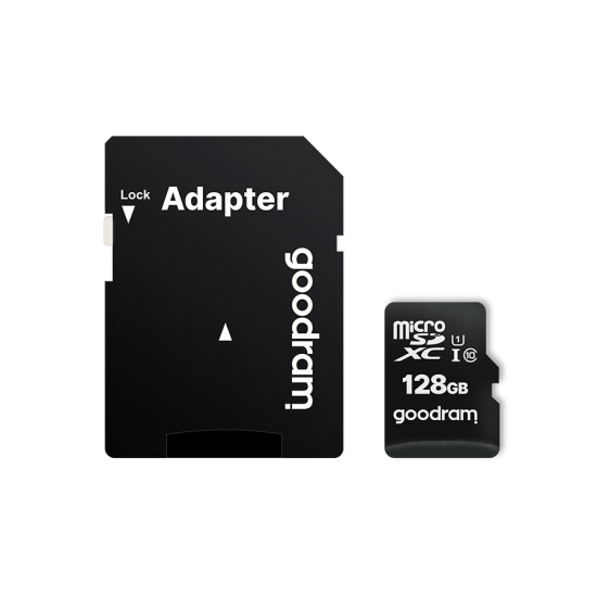 GOODRAM MicroSD+Ad 128GB Class10 UHS1 GOODRAM MicroSD+Ad 128GB Class10 UHS1