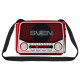 SVEN SRP-525 3W RED (FM,AM/SW/USB,MICRO